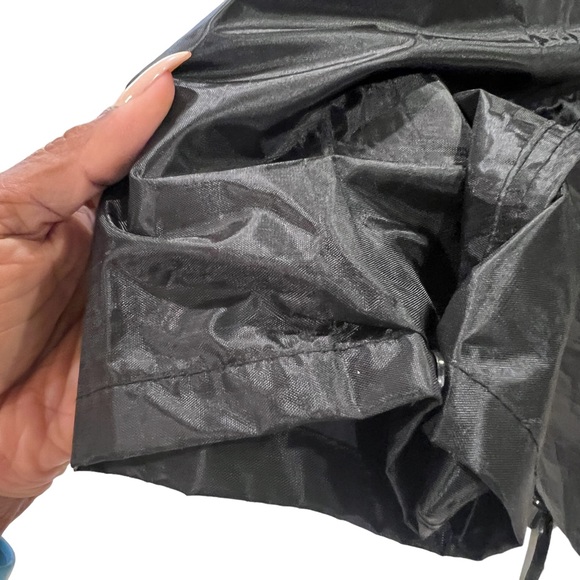 RECLAIMED VINTAGE 100% POLYESTER Maxi Length Raincoat Size M/L VIP Graphic - Picture 8 of 15